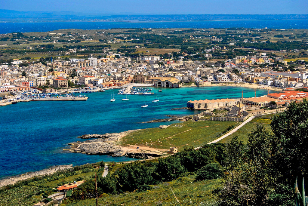 Favignana_dall'alto